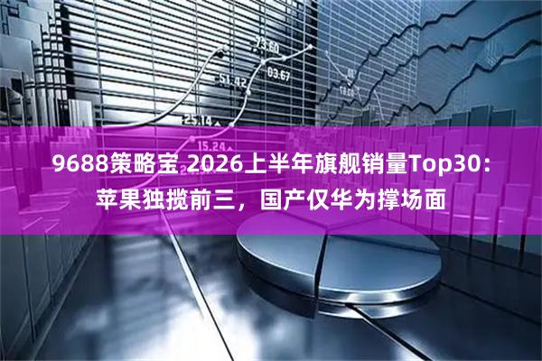 9688策略宝 2026上半年旗舰销量Top30：苹果独揽前三，国产仅华为撑场面
