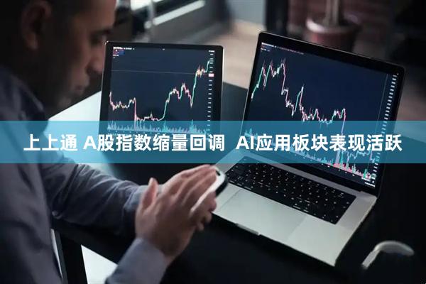上上通 A股指数缩量回调  AI应用板块表现活跃
